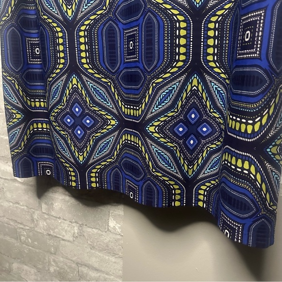 EUC London Times Women’s Sheath Midi Dress  Size 20W *Used (Blue Black) RN58142 - Picture 3 of 12